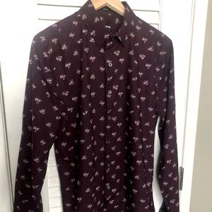 Express men’s long sleeve shirt in size medium